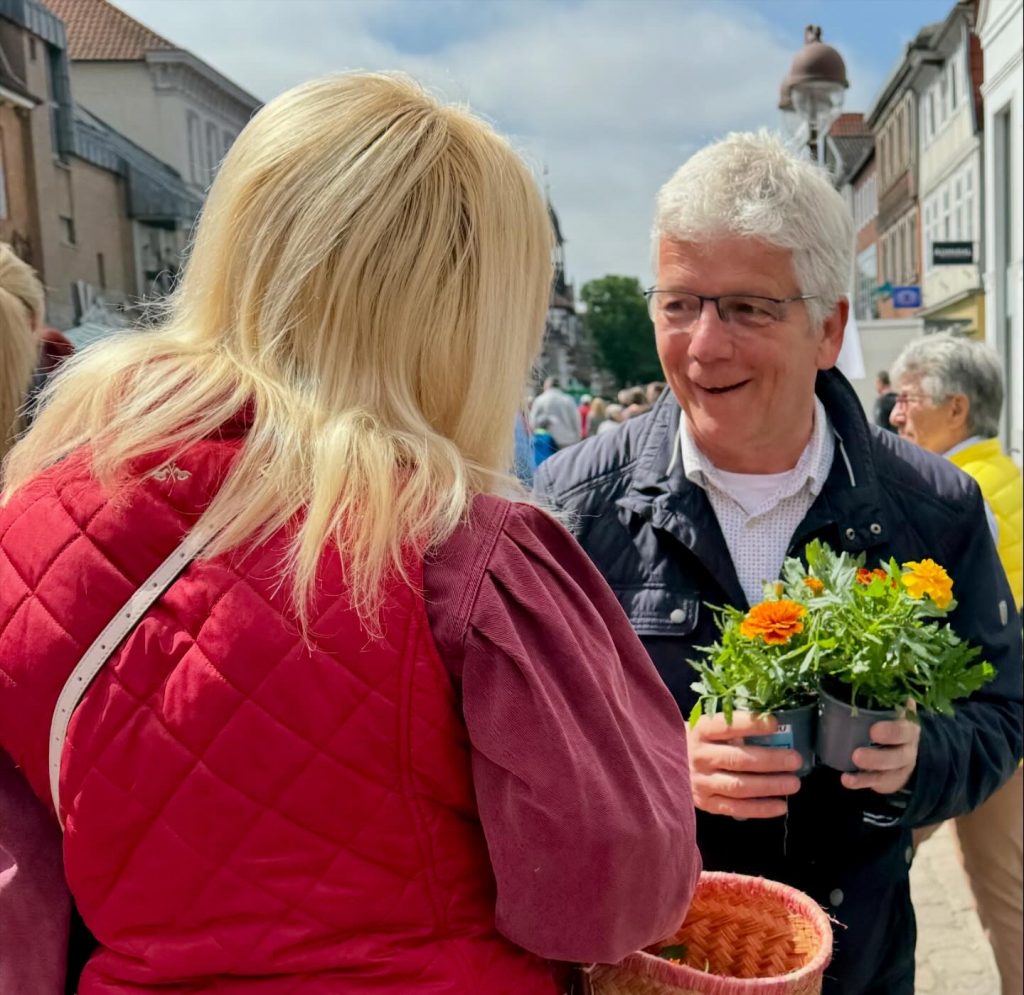 Traditionelle Muttertagsaktion des CDU-Stadtverbandes Nienburg 🌷