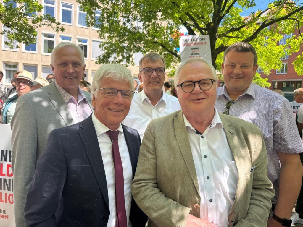 Kommunen am Limit: Landkreis Nienburg zeigt in Hannover Präsenz